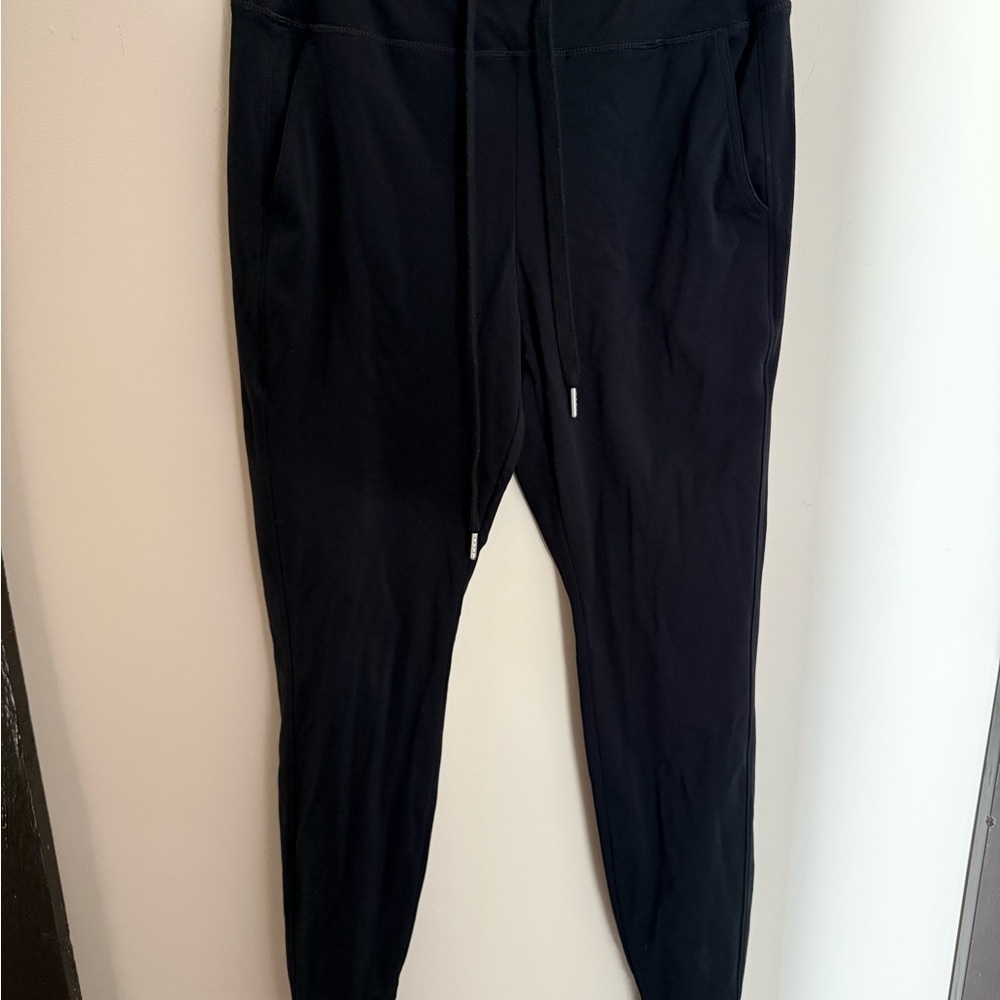 HALARA Women’s High Waisted Drawstring Pocket Black Joggers